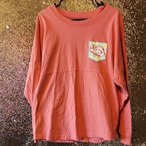 LSU Coral Long Sleeve Shirt